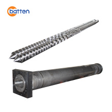 Paralel Twin Screw Barrel For Pvc Compound